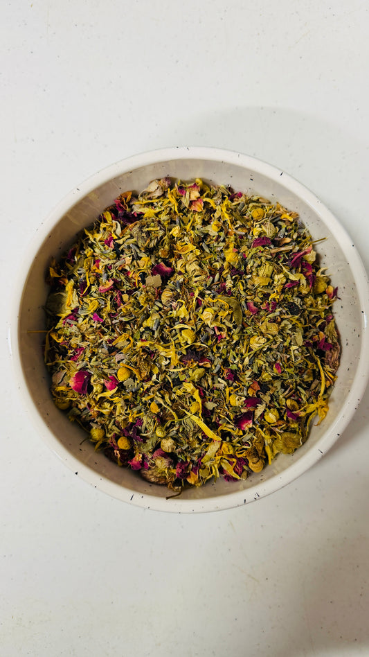 9 Organic Flower Mix Foraging Fun For Birds / Parrots