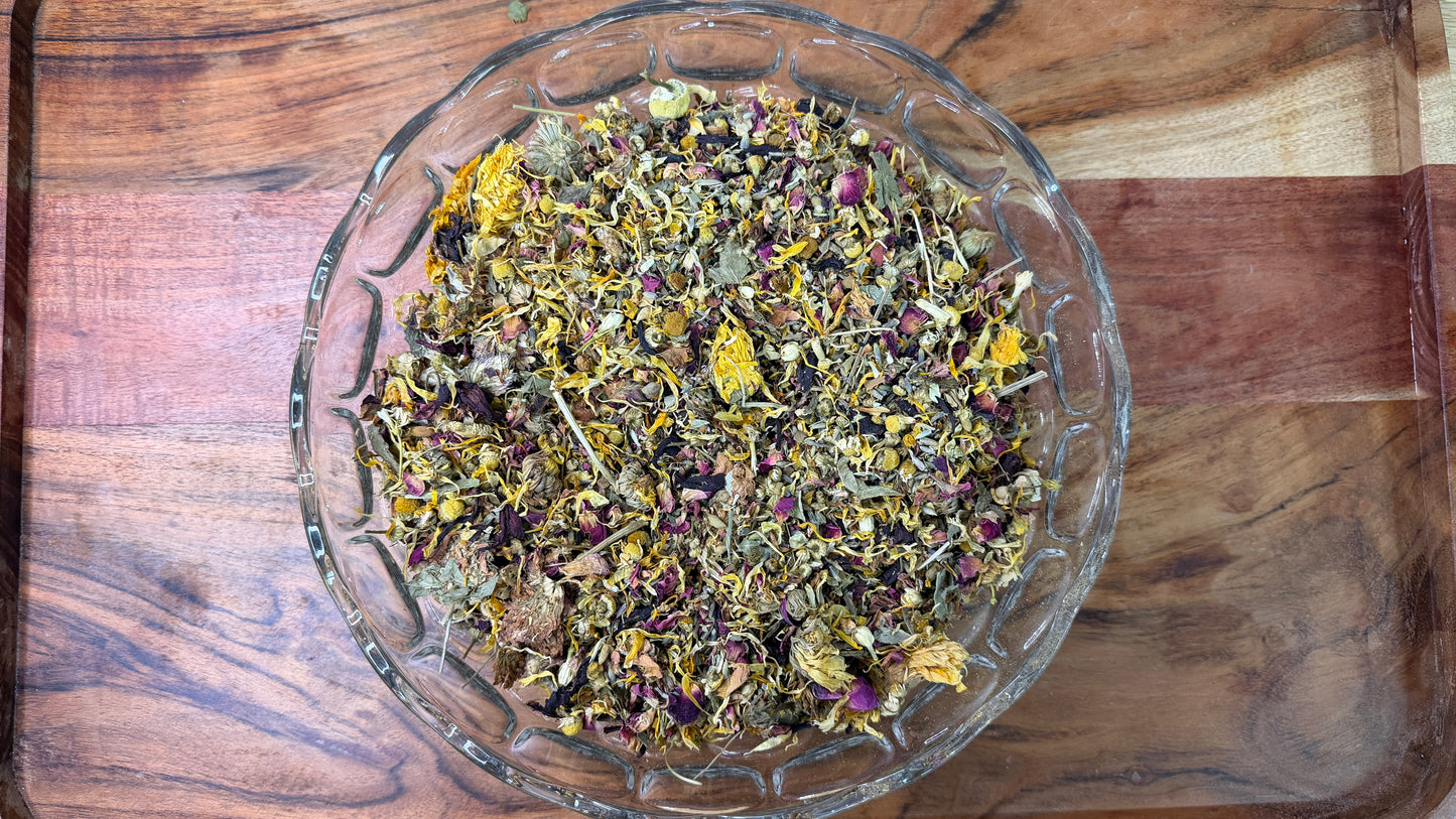 Organic Flower Foraging Fun