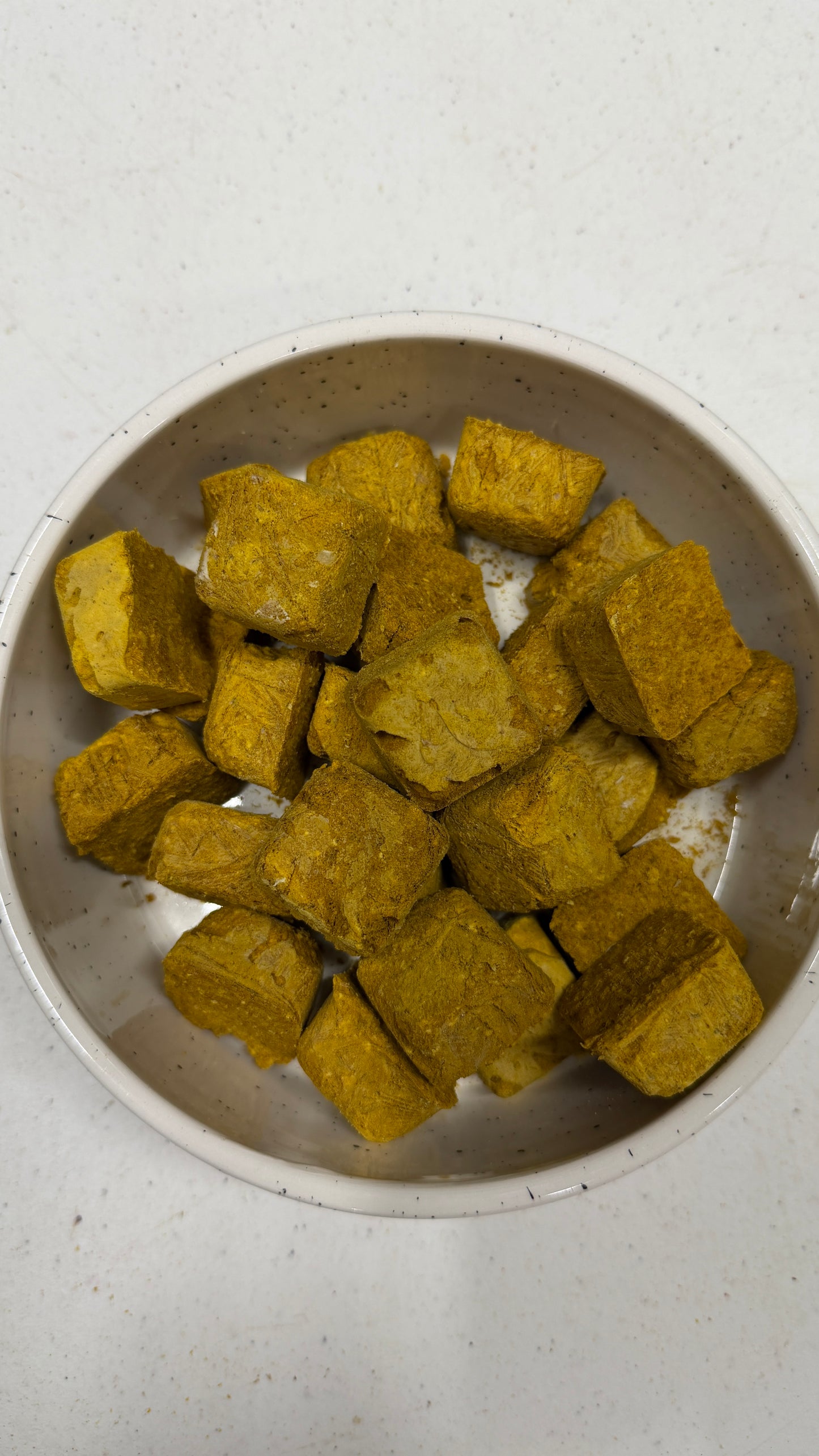 Homemade Freeze-Dried Chicken Liver & Pumpkin Treats for Dogs and Cats