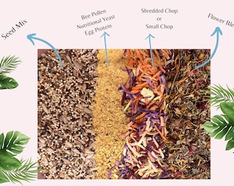 Runzas organic bird food for parrots and small birds